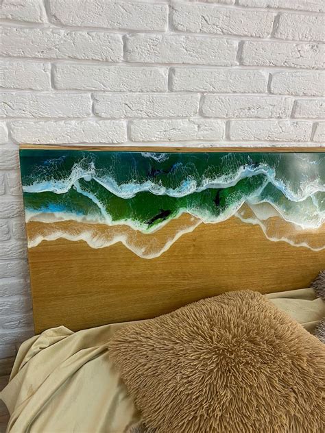 25 Innovative Epoxy Headboards Design Ideas