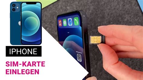 Iphone Sim Karte Einlegen Youtube