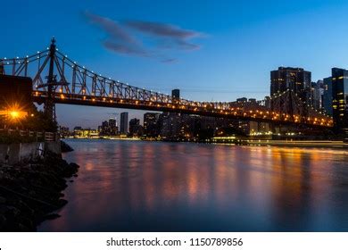 Queensboro Bridge Night Stock Photo 1150789856 | Shutterstock