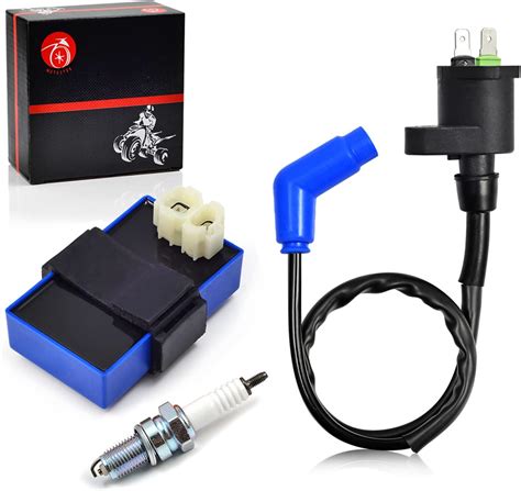 Igniter Cdi Box And Ignition Coil Spark Plug For Honda Fourtrax Trx