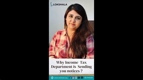 Why Income Tax Department Is Sending You Notice YouTube