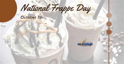 National Frappe Day In The Villages FL The Village Advantage