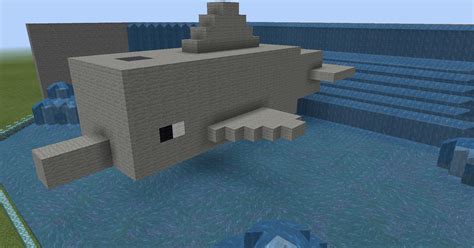 Made a dolphin : r/Minecraft