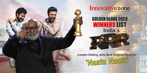 Golden Globe 2023 Winners List Indias Rrr Creates History Wins Best