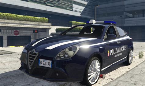 Giulietta Polizia Locale Altamura Nuova Livrea Gta Mods