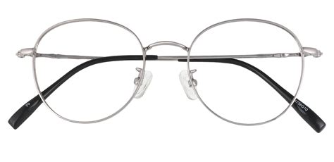 Astoria Oval Prescription Glasses - Silver | Women's Eyeglasses | Payne ...