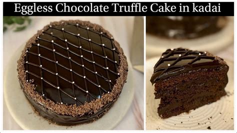 Super Soft Dutch Chocolate Truffle Cake In Kadai No Whipping Cream No