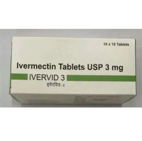 Ivervid Mg Ivermectin Tablets At Rs Strip Of Tablets