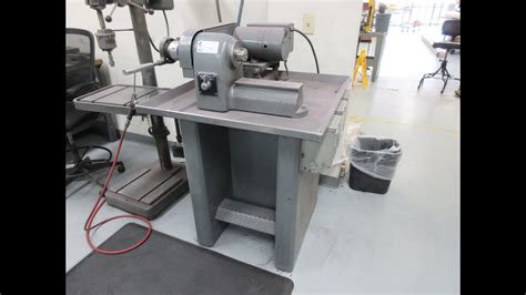 Hardinge HSL 59 Speed Lathe With Lever Collet Closer And Base YouTube