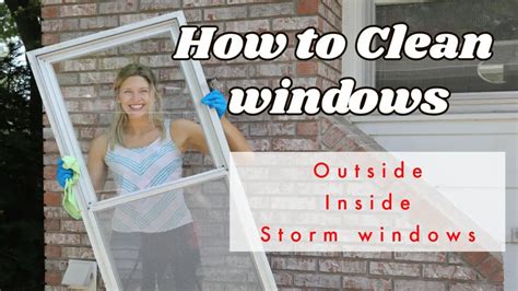 How To Clean Storm Windows Cleanestor