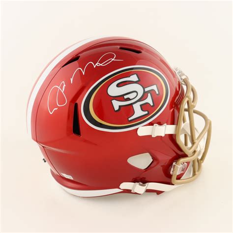 Joe Montana Signed 49ers Full Size Flash Alternate Speed Helmet