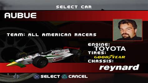 Cart World Series All Cars Ps1 Youtube