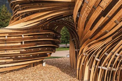 STEAMPUNK - The Sculptural Wood Pavilion In Estonia | FREEYORK