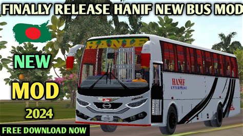 Finally Release Hanif New Passenger View Bus Mod For Bussid Bus