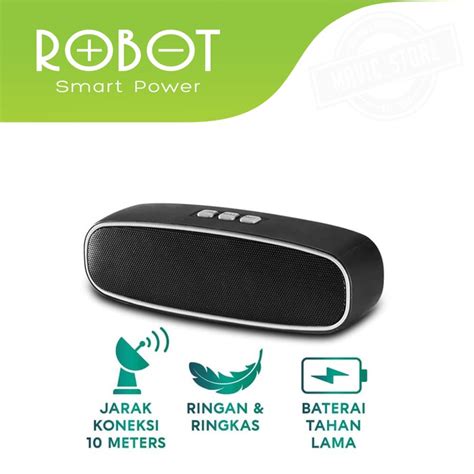 Jual ROBOT Speaker Bluetooth RB210 V5 0 Support Flashdisk MicroSD FM