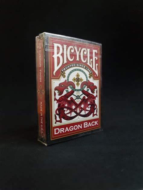 Bicycle Dragon Back Playing Cards Hobbies Toys Toys Games On