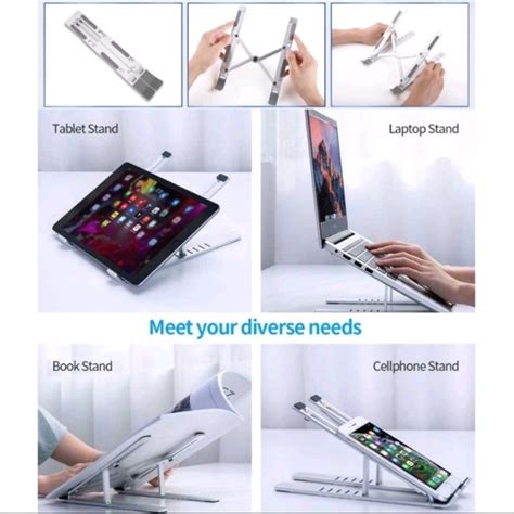 Jual Stand Laptop Portable Universal Holder Macbook Notebok Ipad Mac