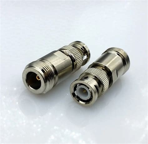 L N Type Female To Bnc Male Connector Rf Coaxial Connector N To Bnc