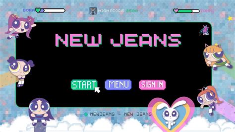 NewJeans 뉴진스 New Jeans as Powerpuff Girls Lyric Video YouTube