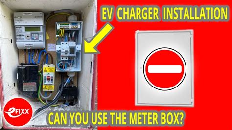 Can Electricians Fit Equipment Inside The Dno Meter Box Ev Charger