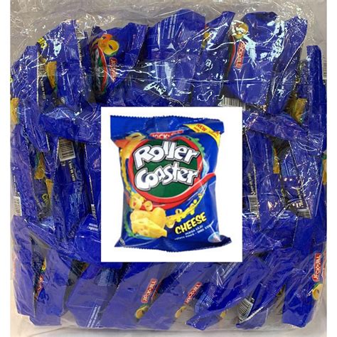 Packs Jack N Jill Roller Coaster Cheese Potato Ring Snack G Each