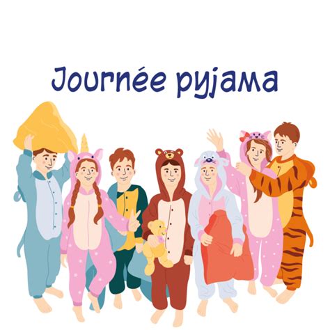 Journée du Pyjama en soutien aux enfants malades je mhabille en