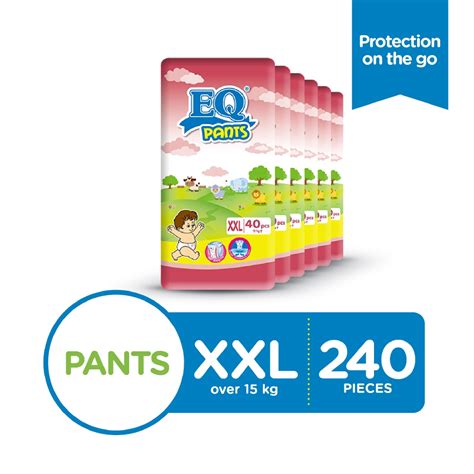 Eq Pants Jumbo Pack Xxl X Packs Pcs Baby Diapers Shopee