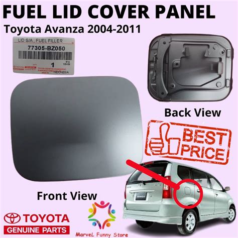 TOYOTA AVANZA 2004 2012 F601 F602 ORIGINAL FUEL LID COVER PENUTUP