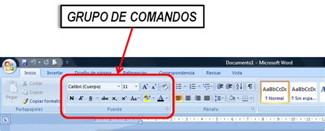 Que Es Un Comando En Word