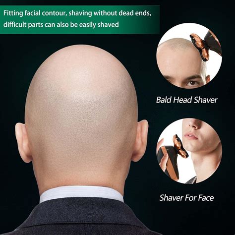 Chlant 5 In 1 Electric Head Shaver For Bald Men Waterproof Cordless