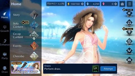 See FFVII Ever Crisis Aerith Sunny Robe Trailer And Wallpaper Video