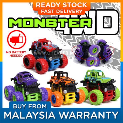 ⭐LOCAL STOCK⭐Toy Monster Kids Children 4WD Monster Truck Toy Car Toys ...