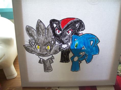 Chibi Shadow,Sonic And Silver Uncompleted by McMuffinNinjaFluffer on ...