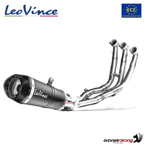 Leovince Full Exhaust System Lv One Evo Carbon Homologated Yamaha