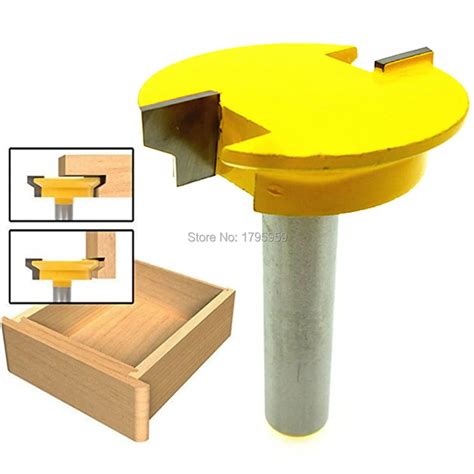 Reversible Drawer Lock Bit Drawer Front Joint Router Bit 12 Inch Shank