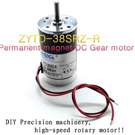 Zytd Srz R Dc Dc Diy V V Motor