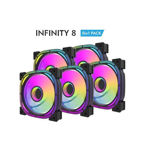 Jual Aigo Darkflash Infinity Pro Argb Pwm Fan Pack Jakmall