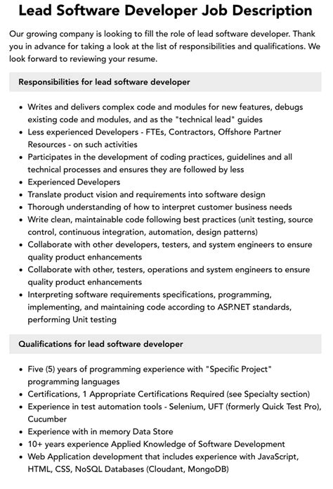 Roles And Responsibilities Of Software Tester Printable Templates Free