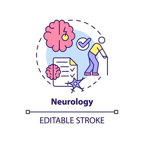 Neurology Concept Icon Stock Vector Illustration Of Neurology