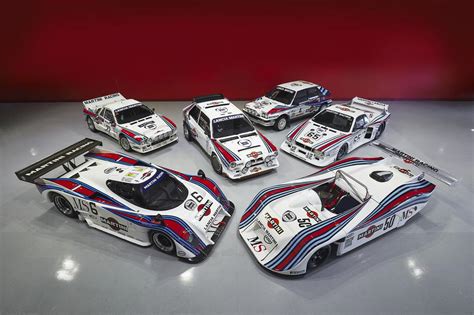 Lancia Martini histórica colección de autos de competencia sale a la