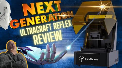 HeyGears Ultracraft Reflex 3D Printer Wash Cure Reviews YouTube