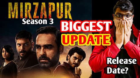 Mirzapur Season Release Date Update Amazon Prime Video Pankaj