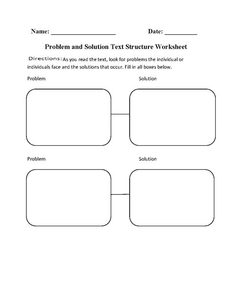 14 Problem And Solution Worksheets 3rd