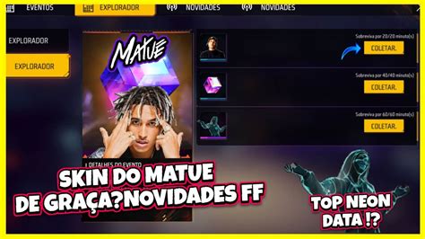 Corre Como Coletar Personagem Do Matue No Free Fire Cubo Magico Na