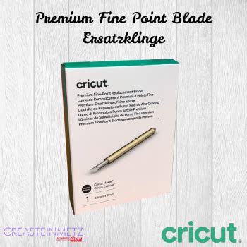 Creasteinmetz Cricut Premium Fine Point Blade Ersatzmesser