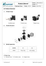 Klp Diaphragm Pump Product Manual Kamoer Fluid Tech Shanghai Co