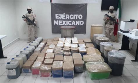 Aseguran Cerca De Mil Kilos De Metanfetamina En Sonora Almomento