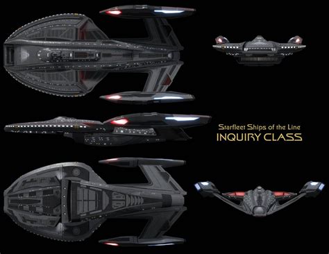 Inquiry Class Starship High Resolution By Enethrin On Deviantart In 2022 Star Trek Art Star