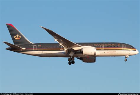 Jy Baa Royal Jordanian Boeing Dreamliner Photo By Misael Ocasio