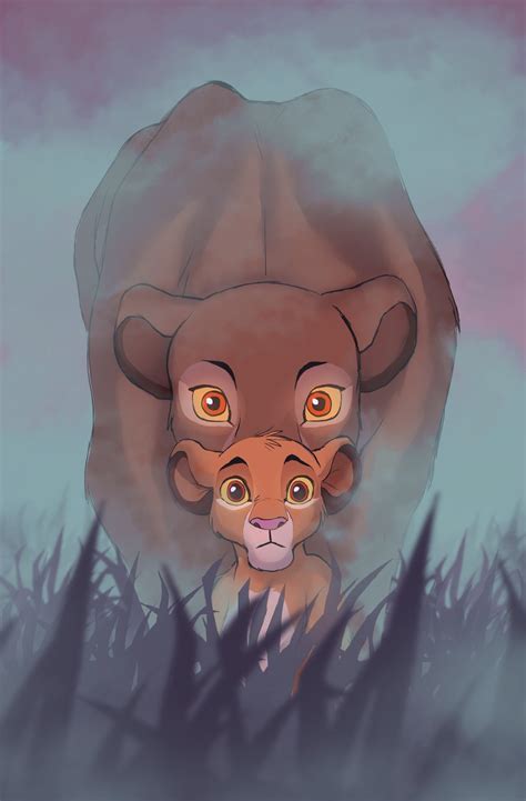 The Lion King Sarabi And Simba